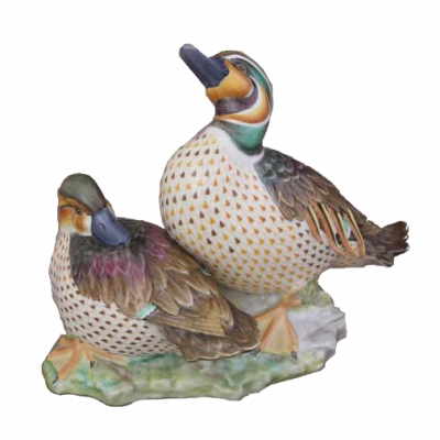 STATUETĂ PAIR OF BAIKAL TEALS