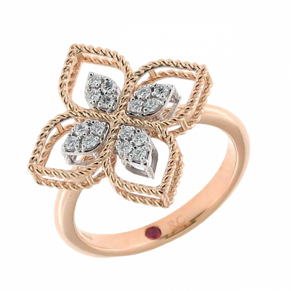 INELE ROBERTO COIN PRINCESS FLOWER