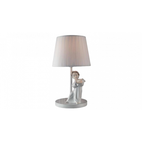 LAMPA DE MĂSUȚĂ LLADRO ÎNGER CU FLAUT