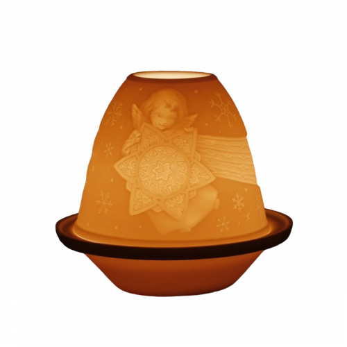 LITOFANIE ANGEL WITH STAR