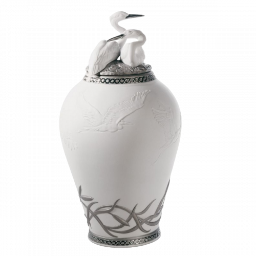 VAZĂ CU CAPAC HERONS' REALM 