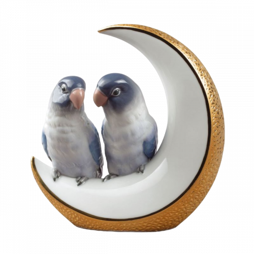 STATUETĂ FLY ME TO THE MOON (GOLD)