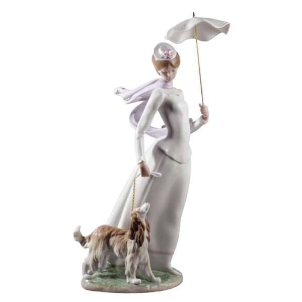 STATUETĂ LADY WITH SHAWL