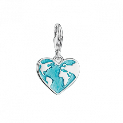 ПОДВЕСКА THOMAS SABO HEART GLOBE